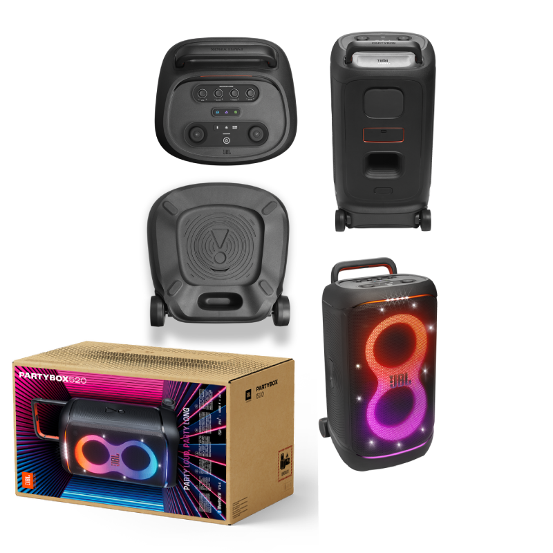 JBL Partybox 520 Portable Wireless Speaker - Black_0