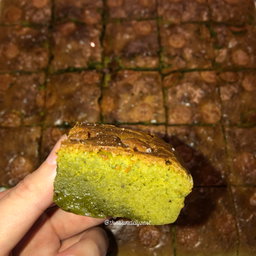 Matcha White Chocolate Brownies