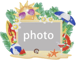 Diamond Painting Photo Frame Kit