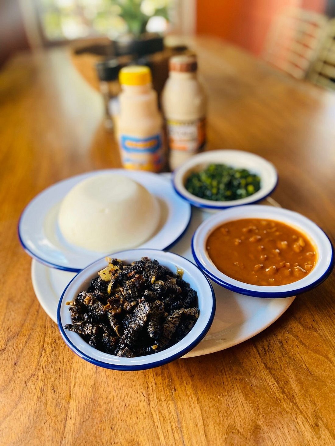 Pap, Mancimbi, Beans & Veggies