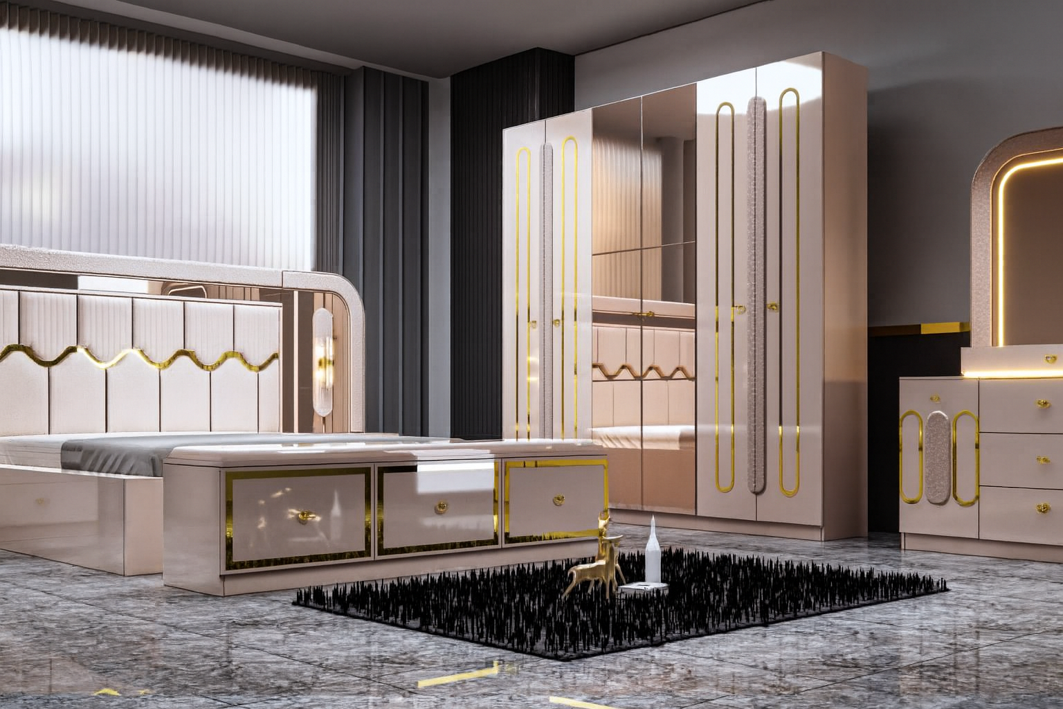 Chambre Complète avec Matelas – ARTICLE N°:VDR_0002_0