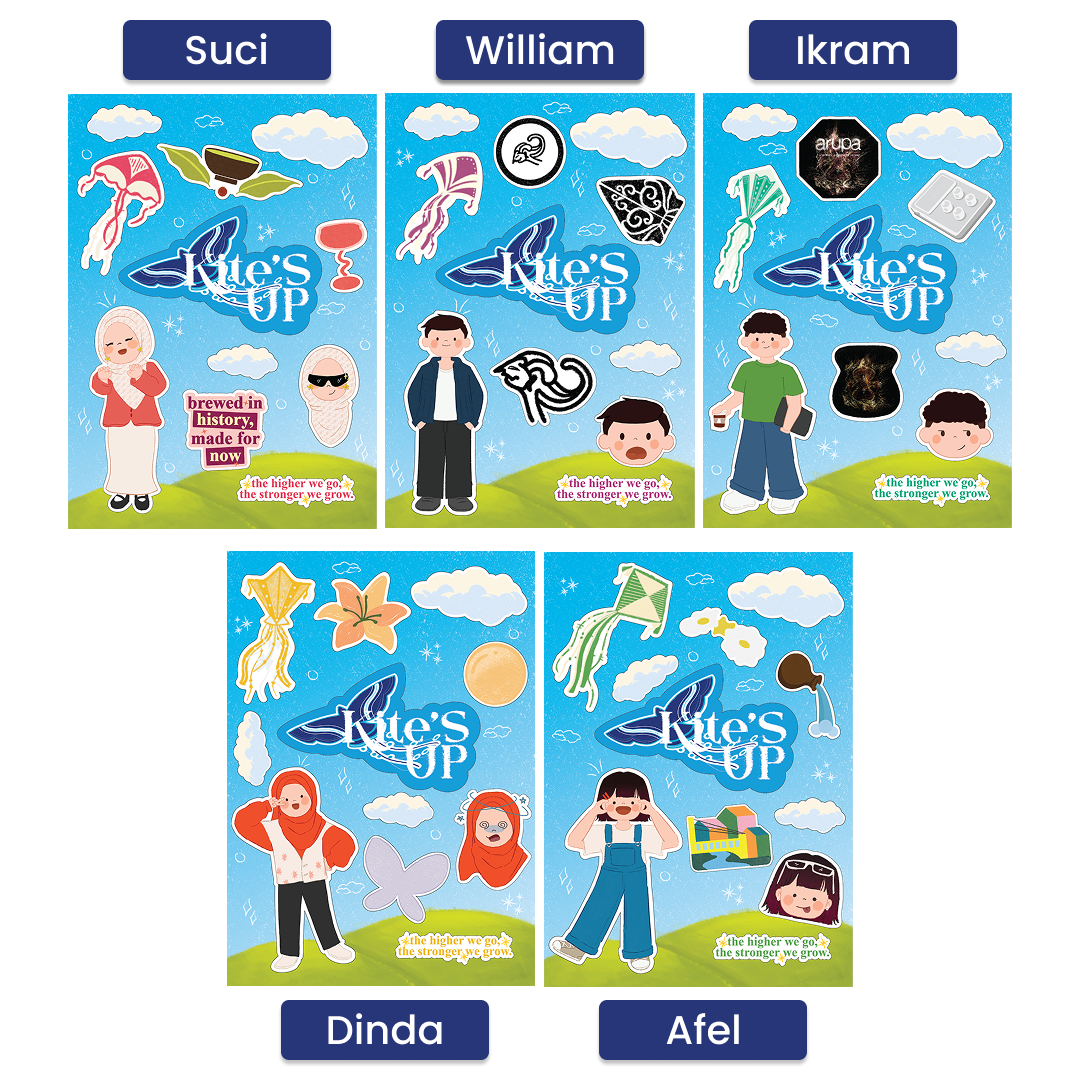 Character Sticker A6