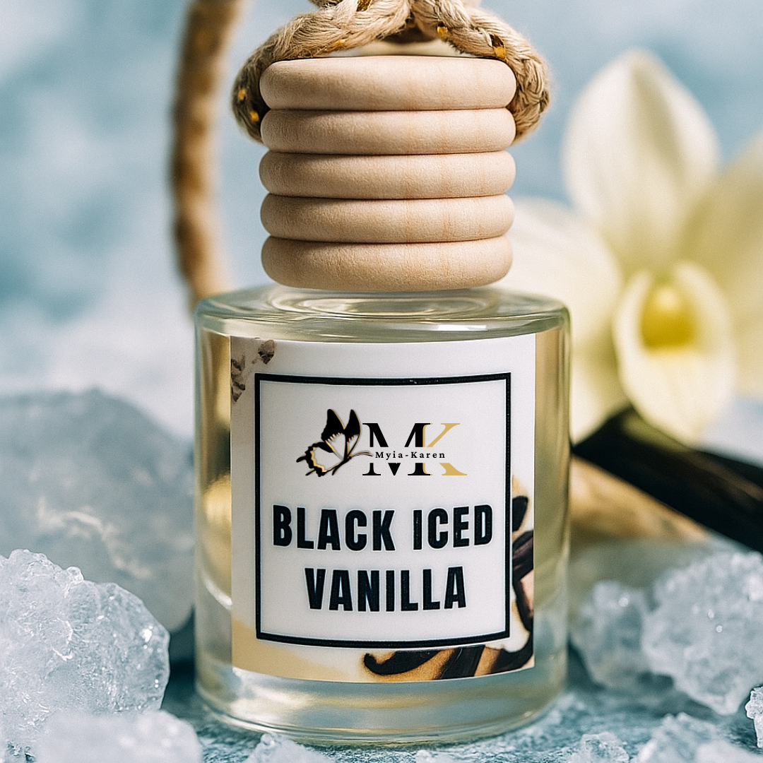 Black Iced Vanilla Car Freshener
