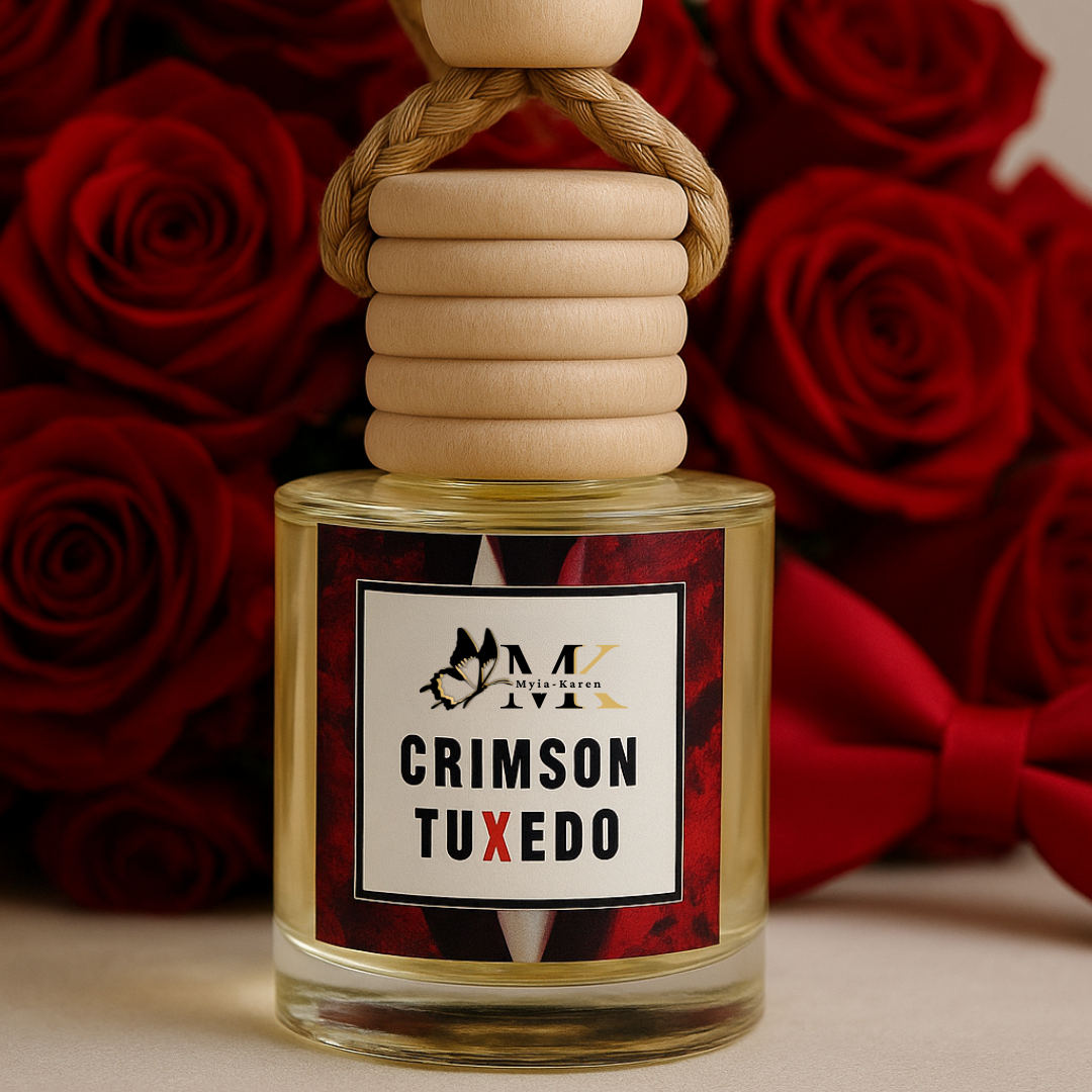 Crimson Tuxedo Car Freshener_0