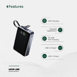 Green Lion Madrid 20 20000mAh Power Bank PD 35W
