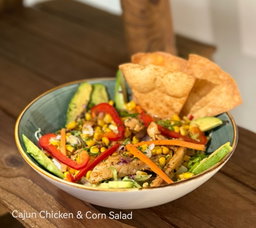 Cajun Chicken and Corn Salad