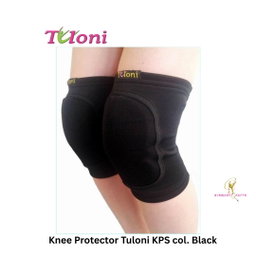 TULONI | Professional Rhythmic Gymnastics Knee Protector  color BLACK