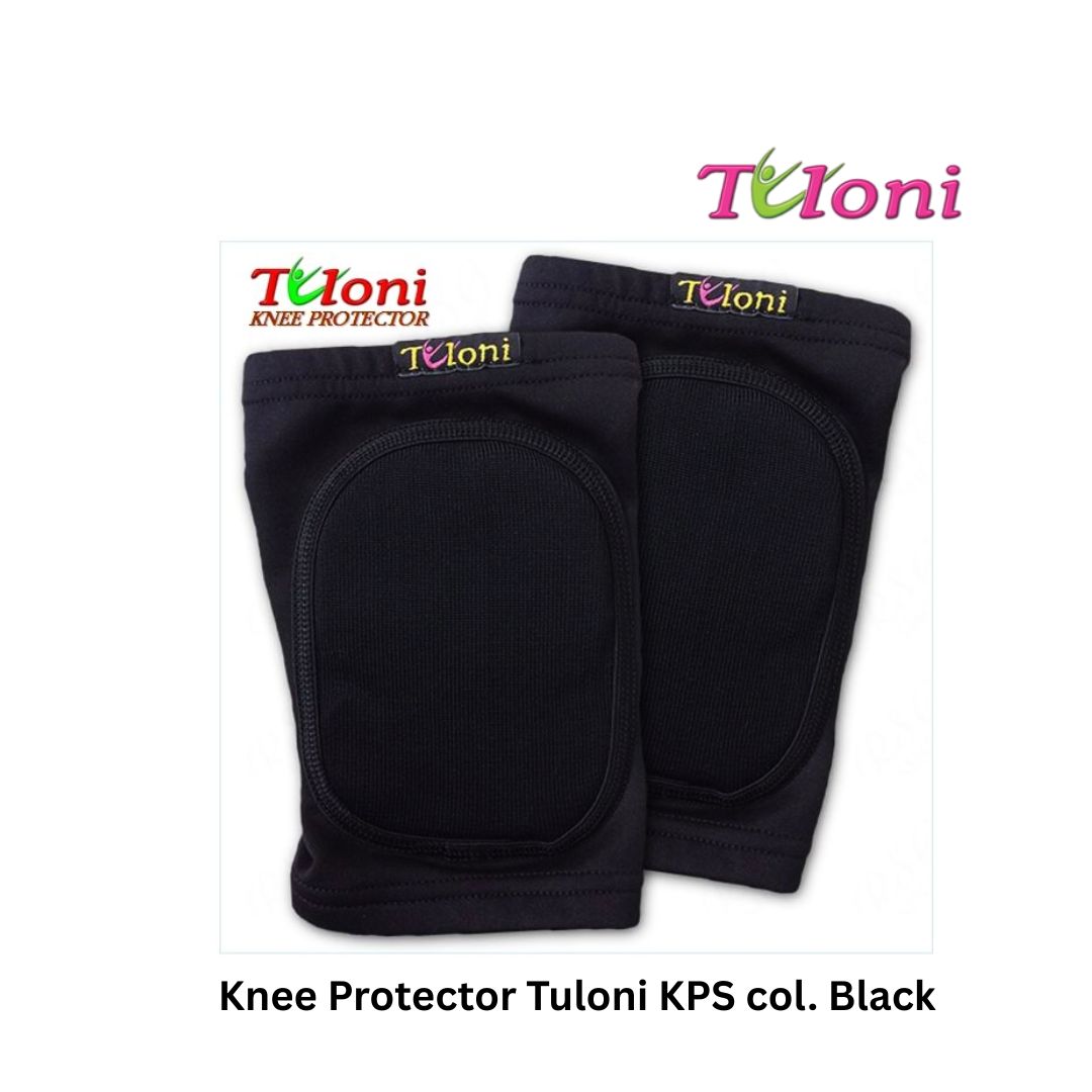 TULONI | Professional Rhythmic Gymnastics Knee Protector  color BLACK_7