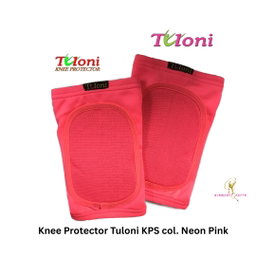TULONI | Professional Rhythmic Gymnastics Knee Protector - color NEON PINK