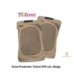 TULONI | Professional Rhythmic Gymnastics Knee Protector - color BEIGE