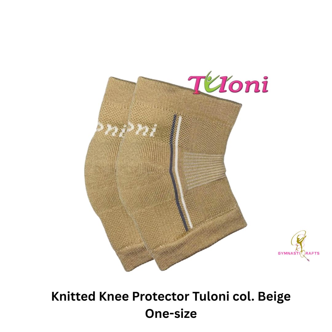 TULONI | Knitted Knee Supporter Tuloni mod. KPW s. Junior col. BEIGE