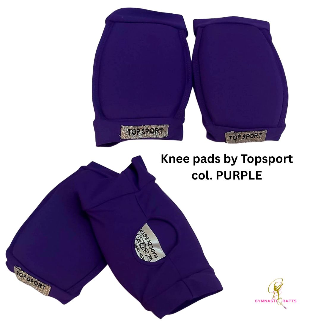 TOPSPORT | Professional Rhythmic Gymnastics Knee Pads col. PURPLE_2