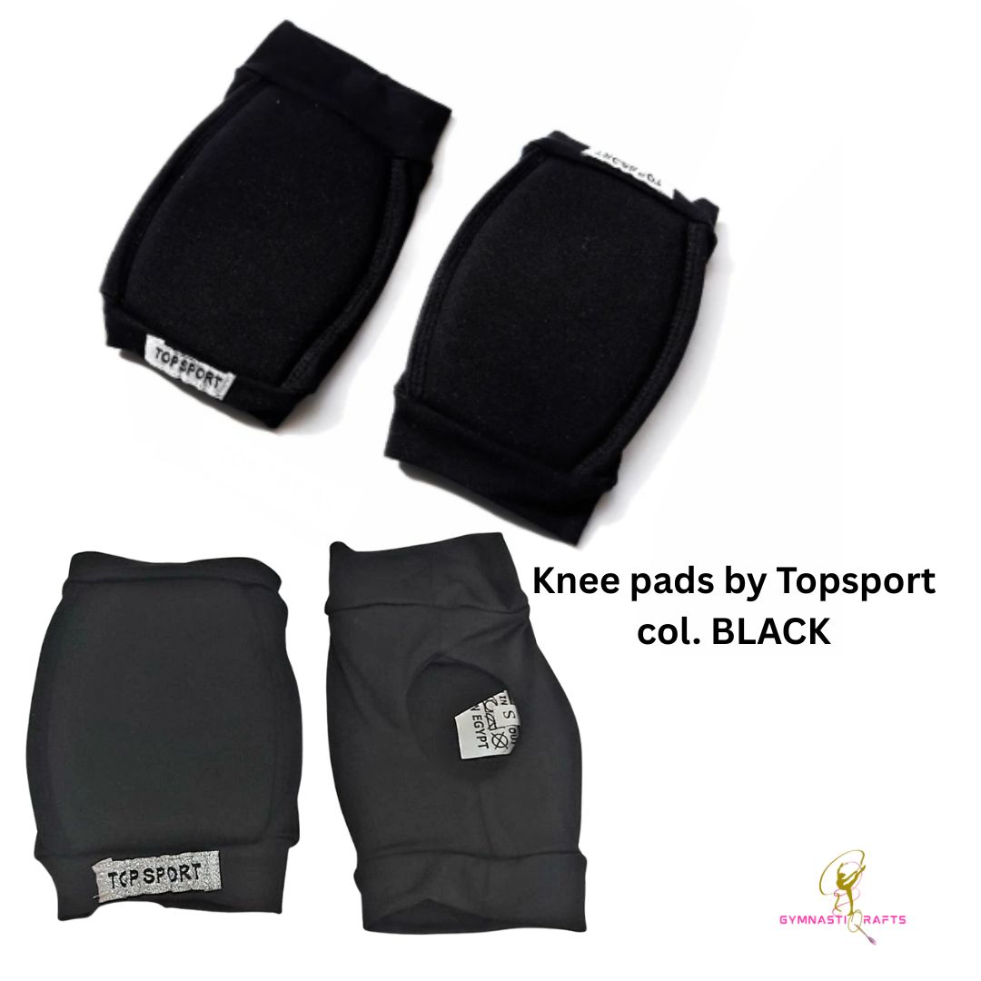 TOPSPORT | Professional Rhythmic Gymnastics Knee Pads col. BLACK_1