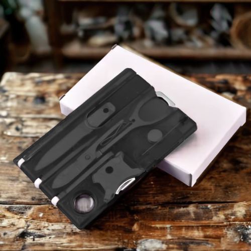 Portable Multifunction Tool Card Set Outdoor Camping Hiking Emergency _1