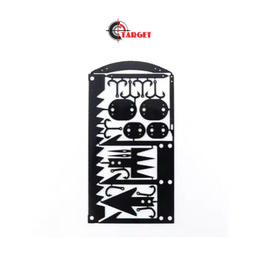 4pcs PSKOOK Survival Card Portable Multifunction Tool