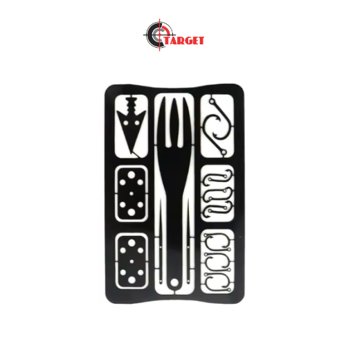 4pcs PSKOOK Survival Card Portable Multifunction Tool_4