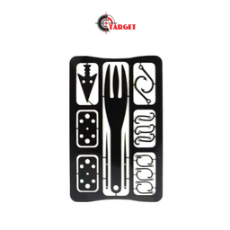 4pcs PSKOOK Survival Card Portable Multifunction Tool