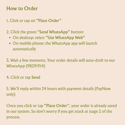 How to order