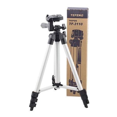 Tripod 3110 Light Weight Portable Aluminium - Silver_0