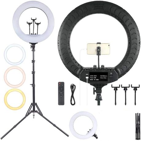 18 Inch Studio Ring Light with Remote & stand for Video and Photography_1