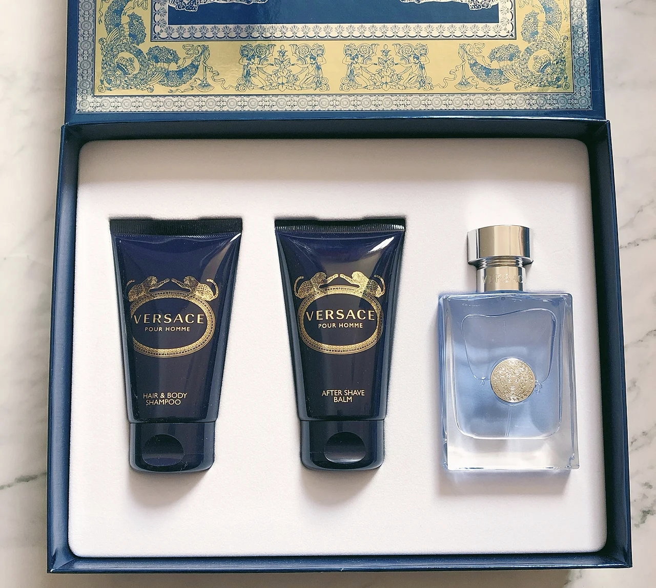 Versace Pour Homme 3in1 Edt Gift Set_0