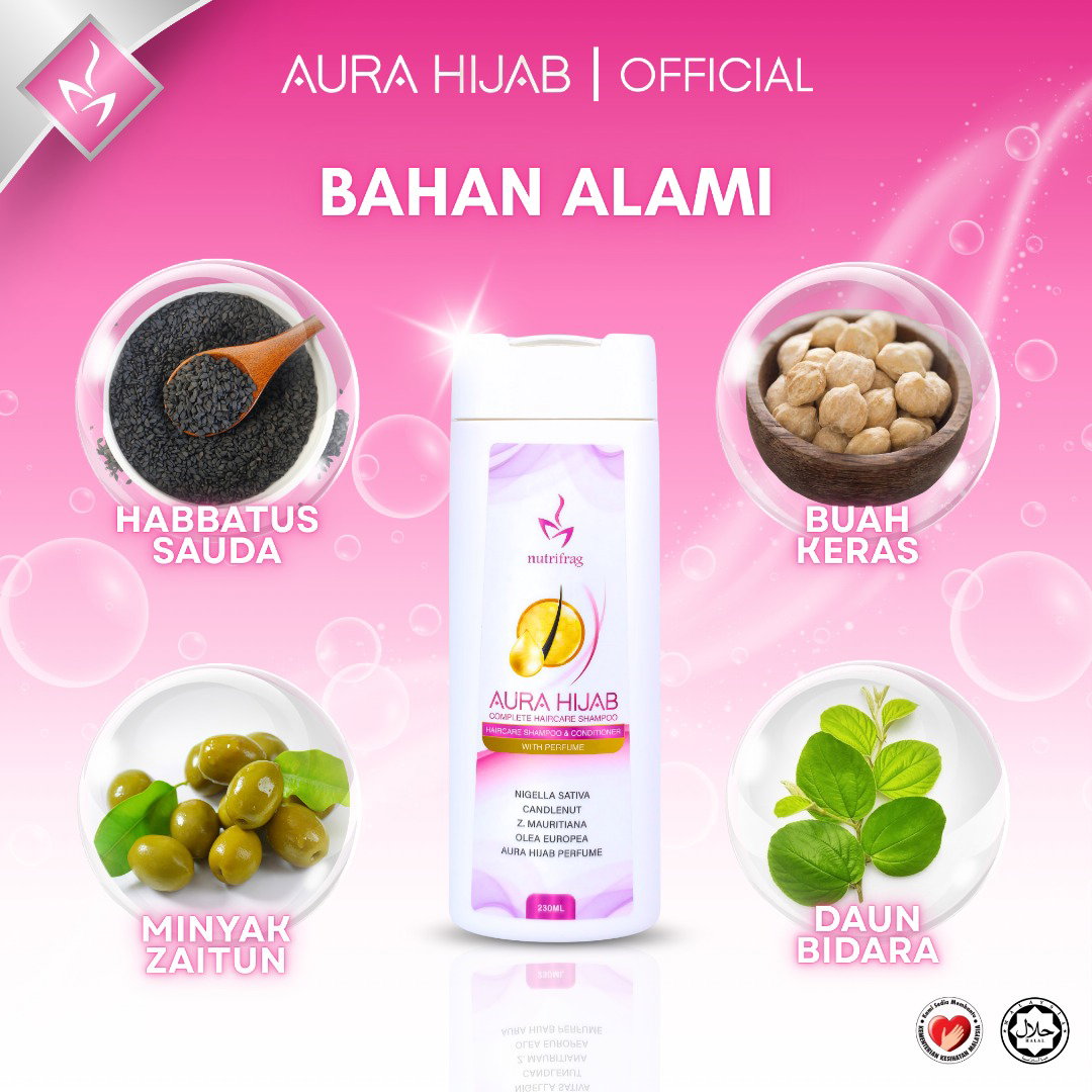 Aurahijab Shampoo 230ml _4