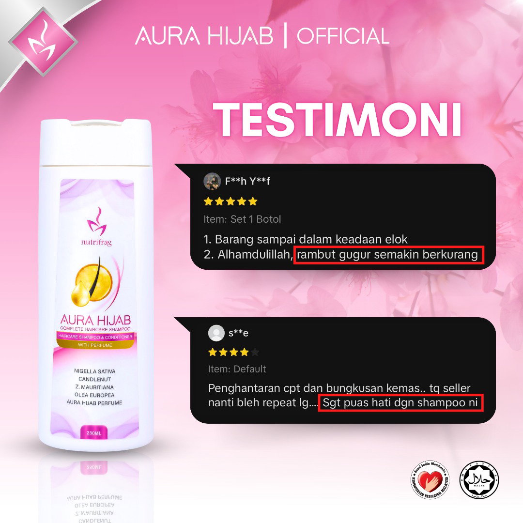 Aurahijab Shampoo 230ml _7
