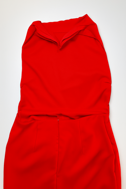 Vestido halter rojo elegante - Size M