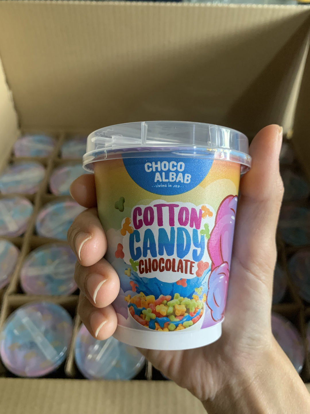 Choco Albab Cotton Candy Chocolate