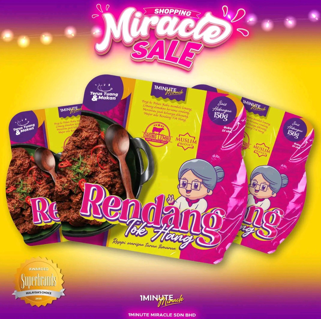 Rendang Tok Hang 150G (Beef)