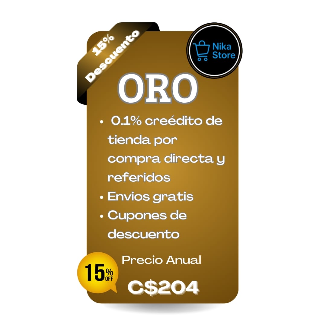 Membresía ORO 