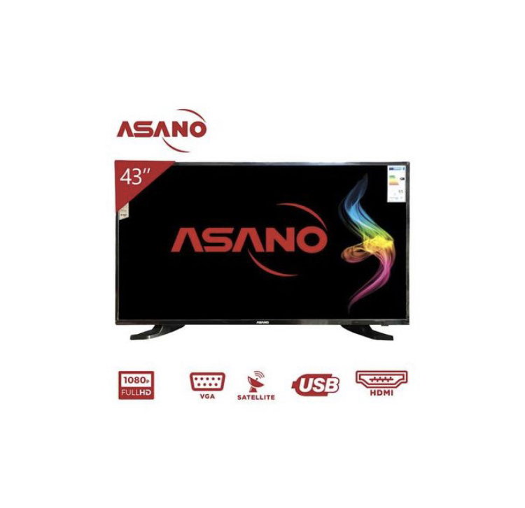 43" Digital Satellite HD TV - USB - HDMI - Black + 12 months warranty