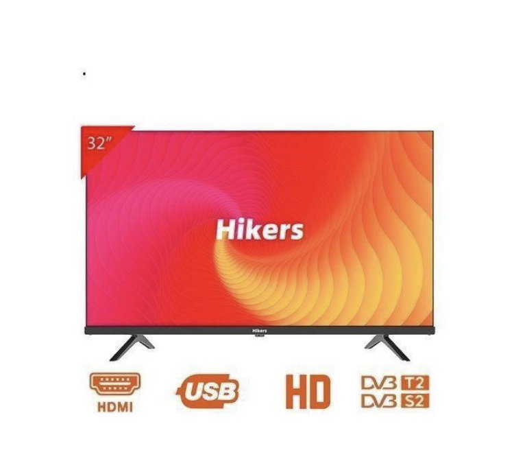 Hikers 32” - Digital Frameless HD LED TV -HDMI - USB - Black_0