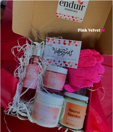 Pink Velvet Gift Box