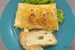 CREPE DE POLLO Y CHAMPIÑONES