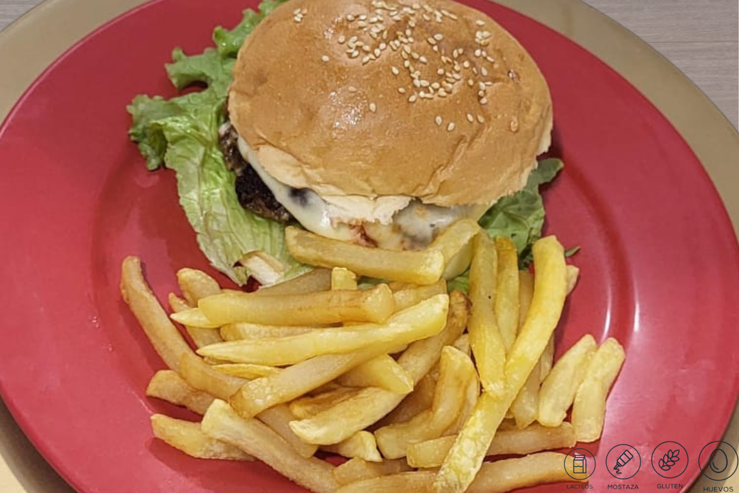 HAMBURGUESA SENCILLA