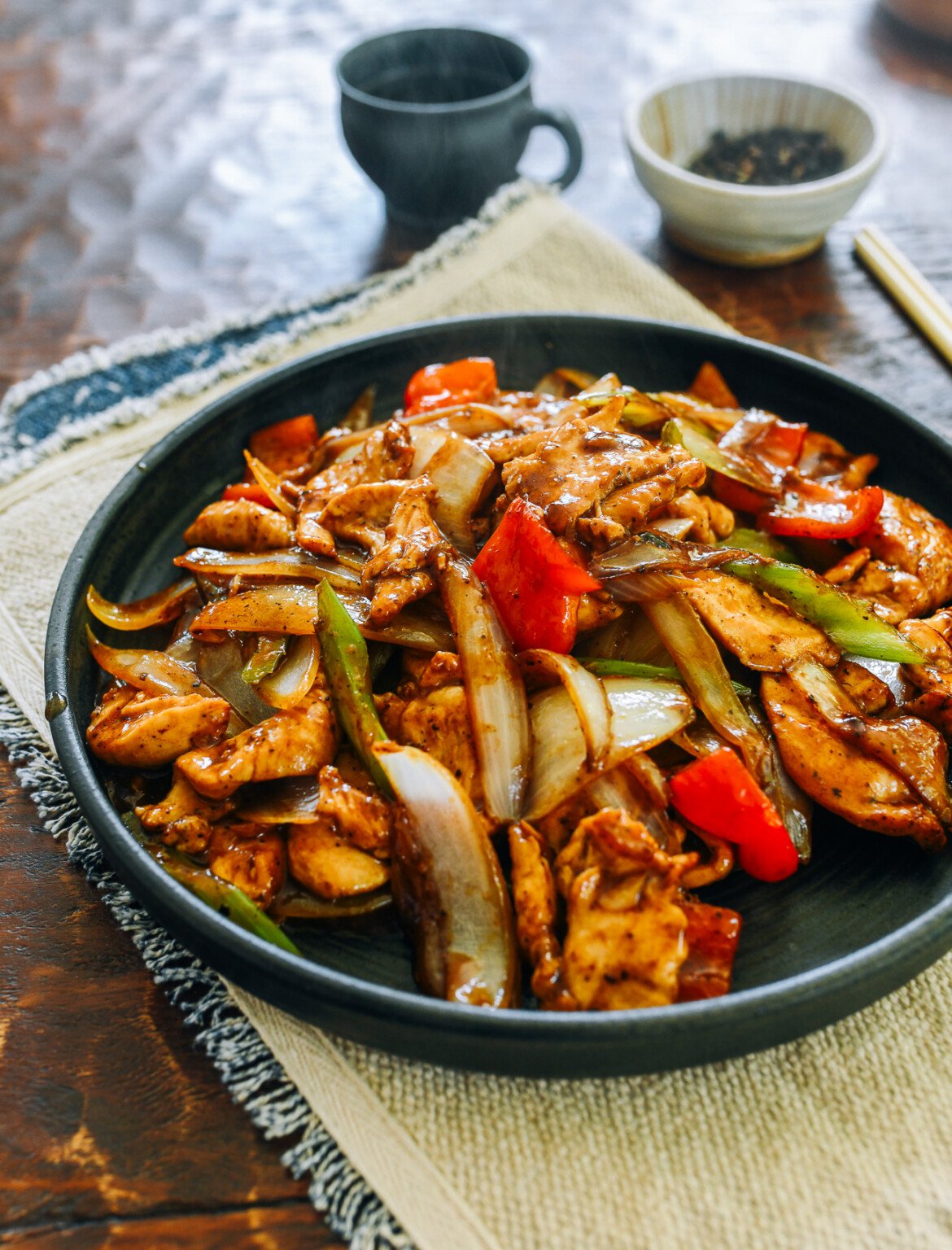 黑椒洋葱鸡丁 Black Pepper Diced Chicken_0