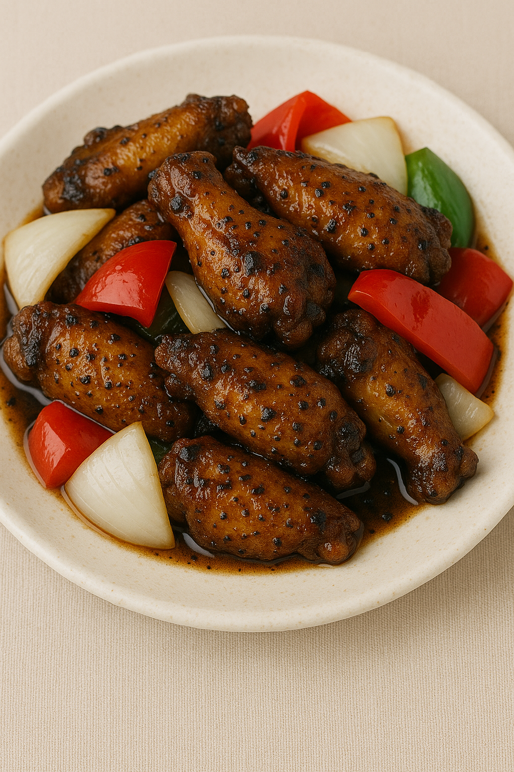 黑椒鸡中翅 Black Pepper Mid-Wing