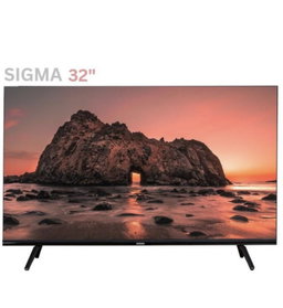 SIG-K32V6 FHD Digital Frameless Satellite + Free Wall mount Bracket - 32" - Black 