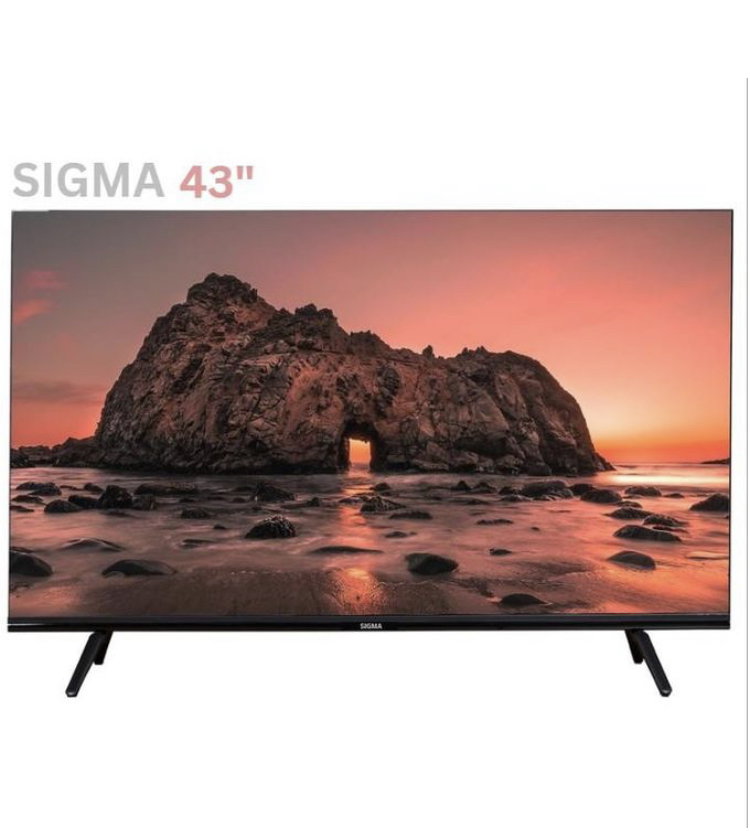 SIG-K43V6 FHD Digital Frameless Satellite + Free Wall mount Bracket - 43" - Black  (Copy)_0