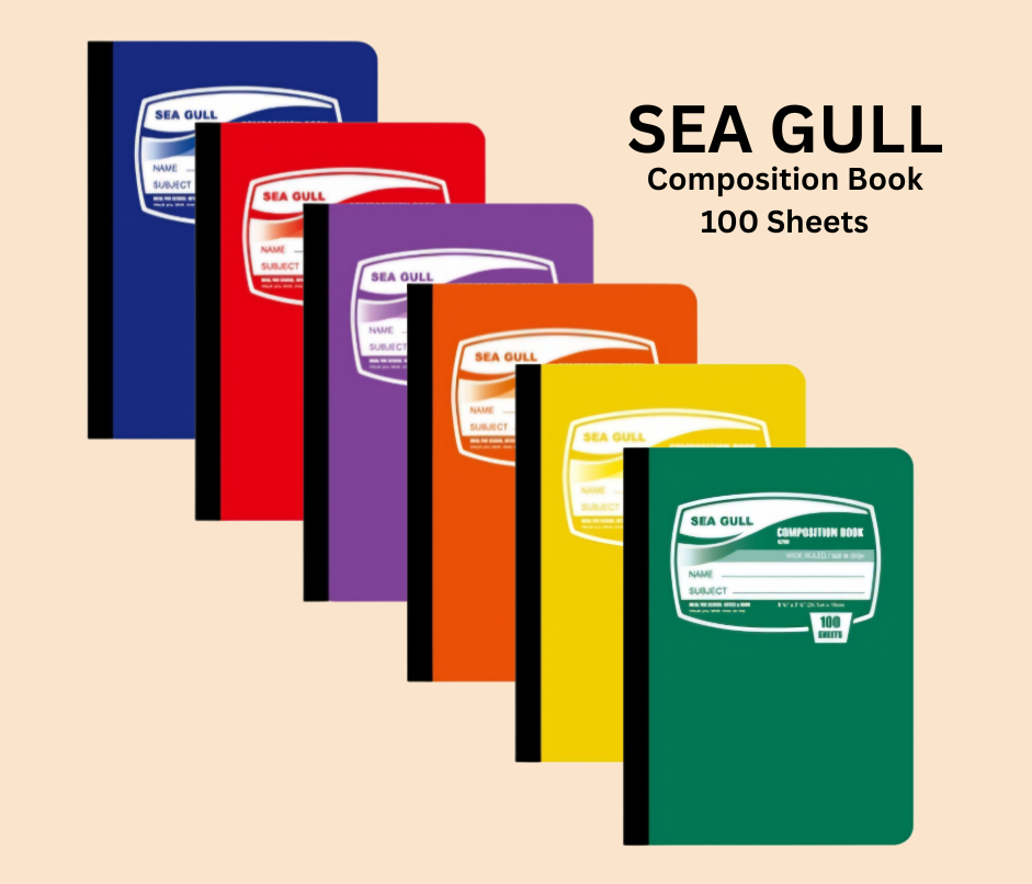 SEA GULL Composition Books