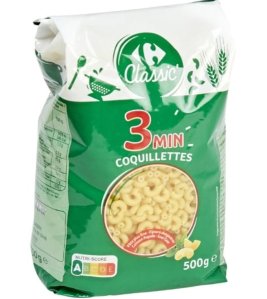 Classic Bike 3min Coquillettes 500g – ARTICLE N°:DSS_0002