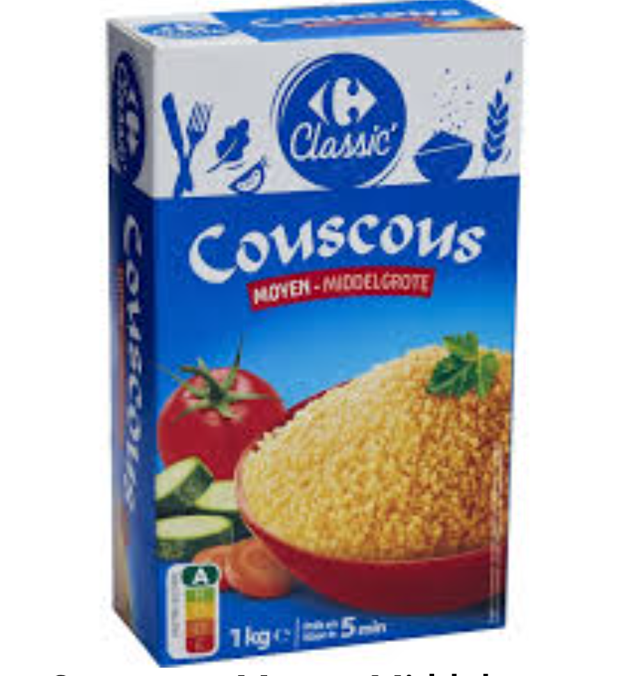 Couscous Moyen Classic 1kg – ARTICLE N°:DSS_0009_0