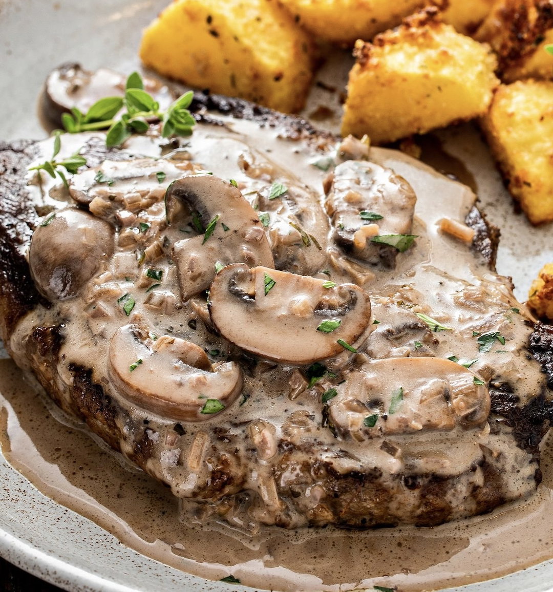 Filete de res al hongo