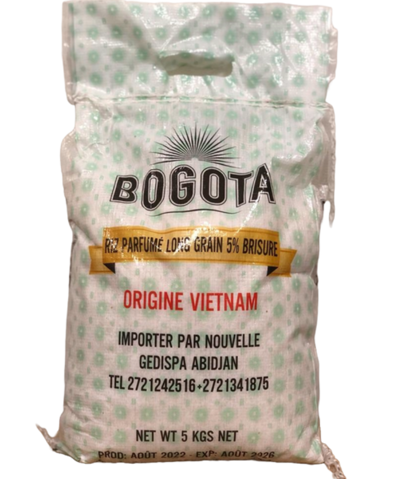 Riz Parfumé Bogota 5kg – ARTICLE N°:DSS_0023_0
