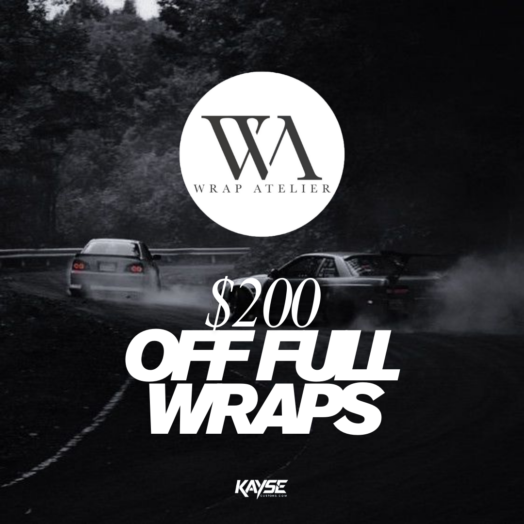 $200 Off Full Car Wrap