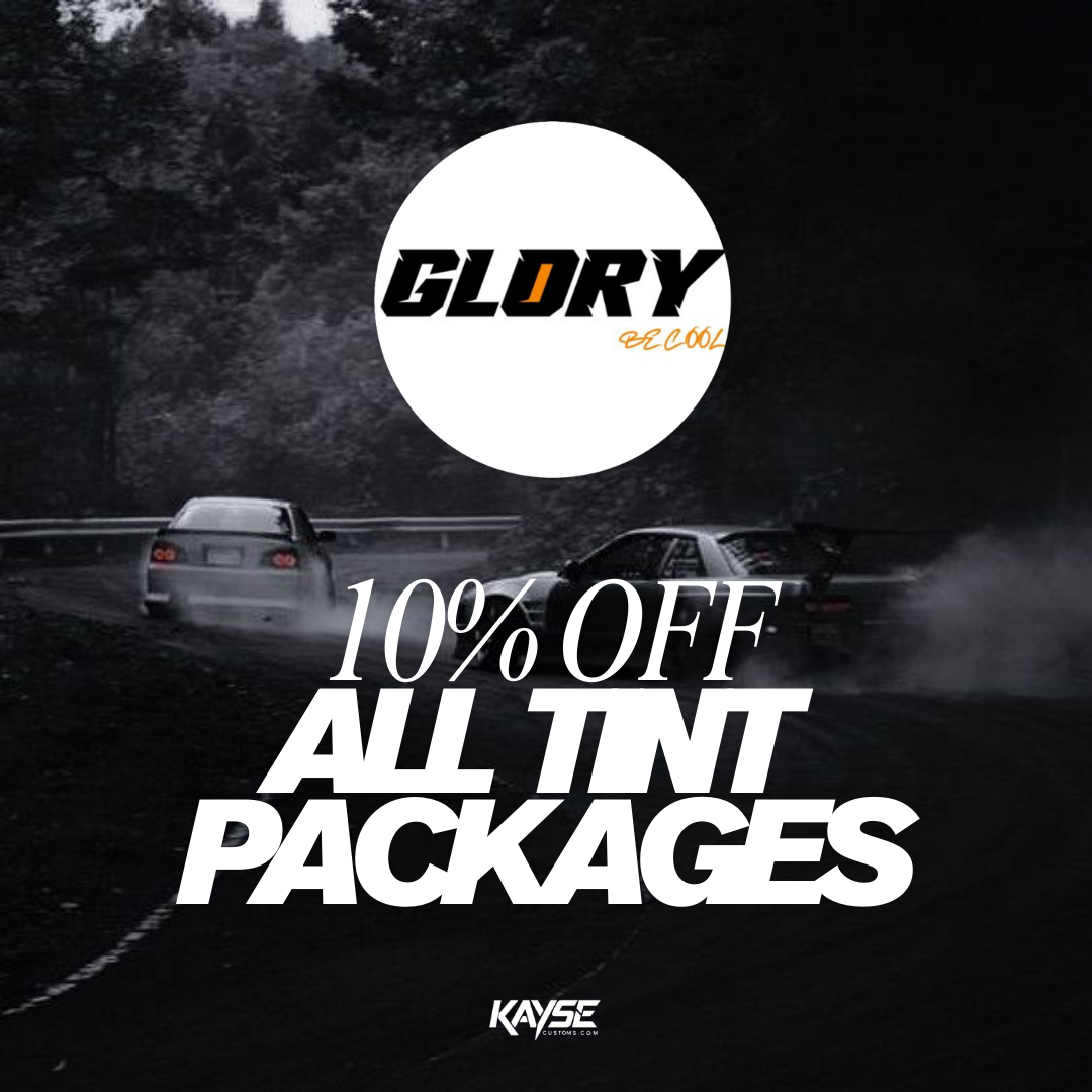 10% Off All Tint Packages