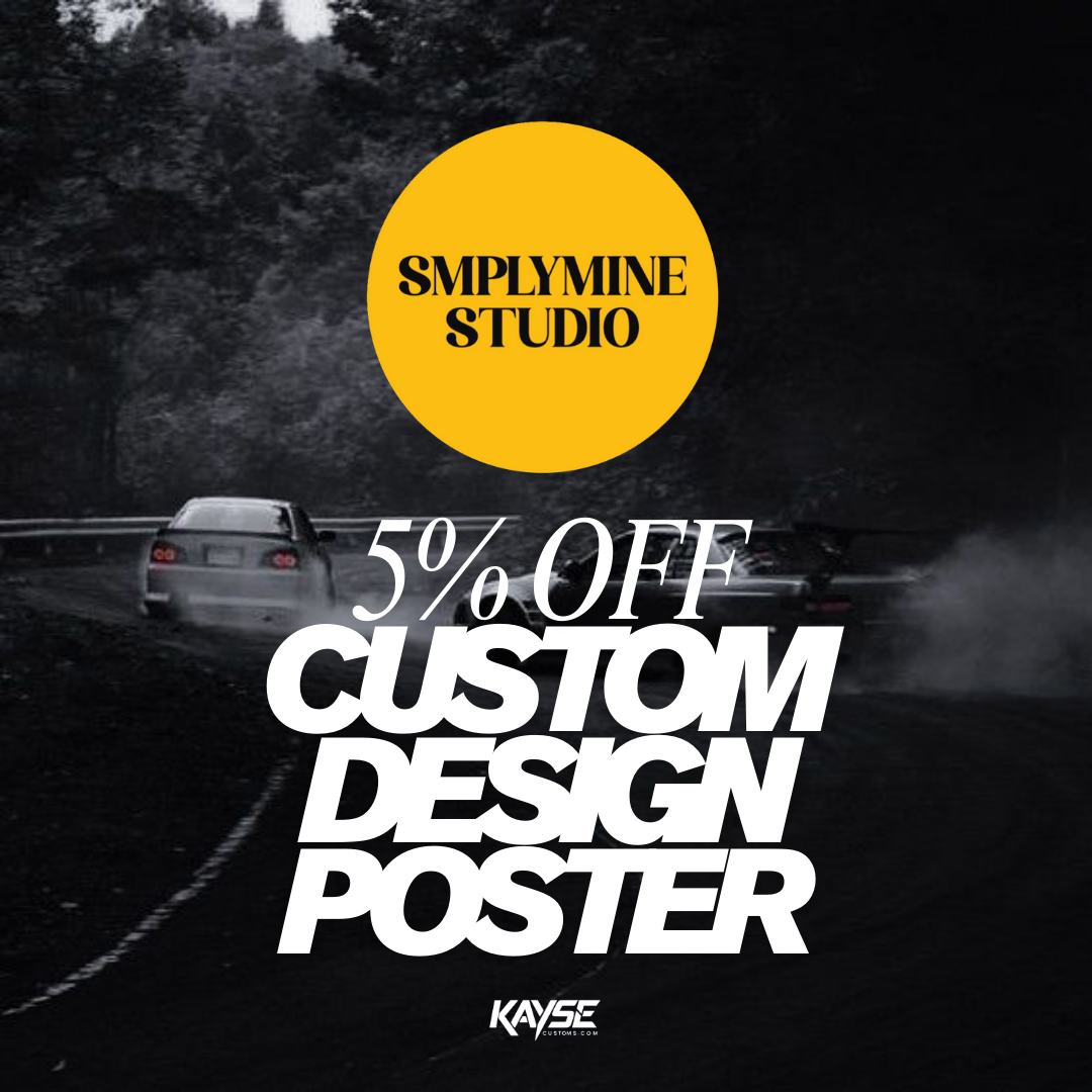 5% Off Custom Design Poster_0