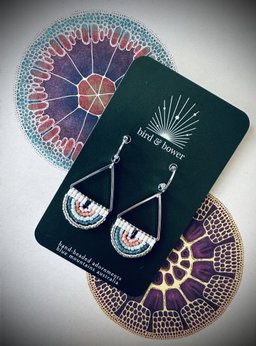 Droplet Earrings - CHOOSE YOUR OWN COLOURS! 