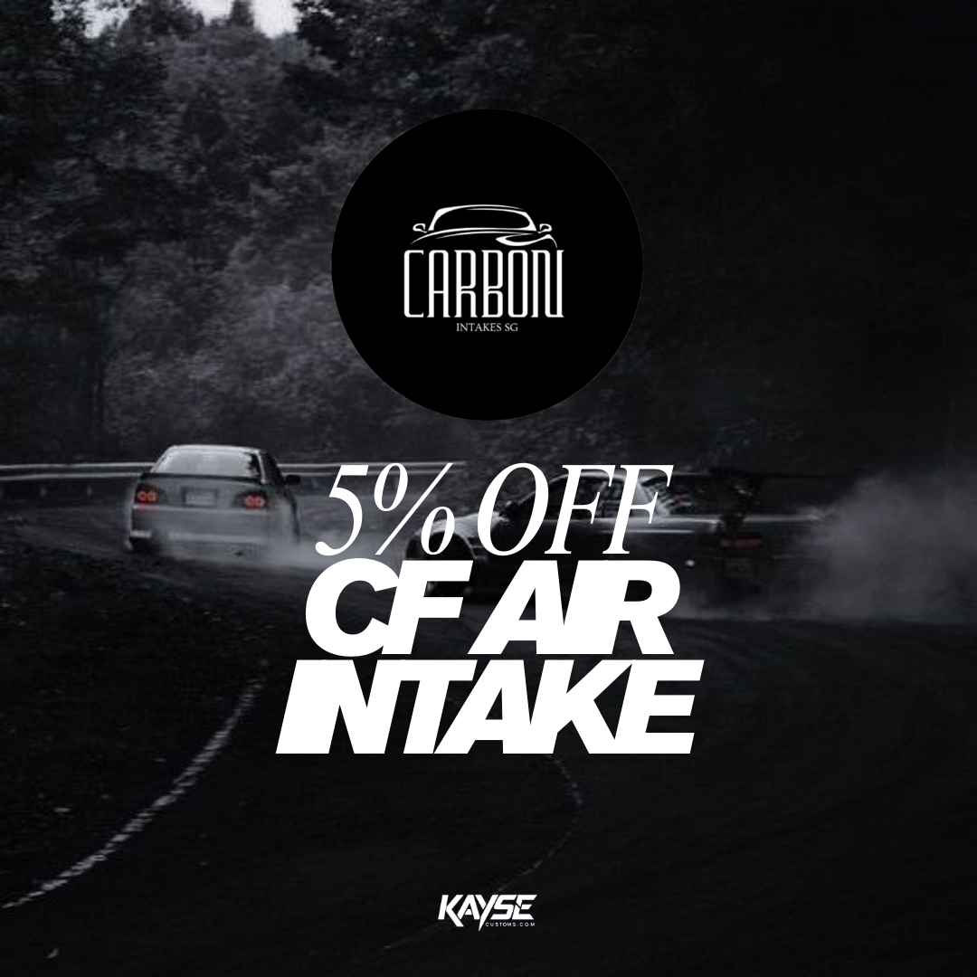5% Off Custom Carbon Fibre Air Intake_0